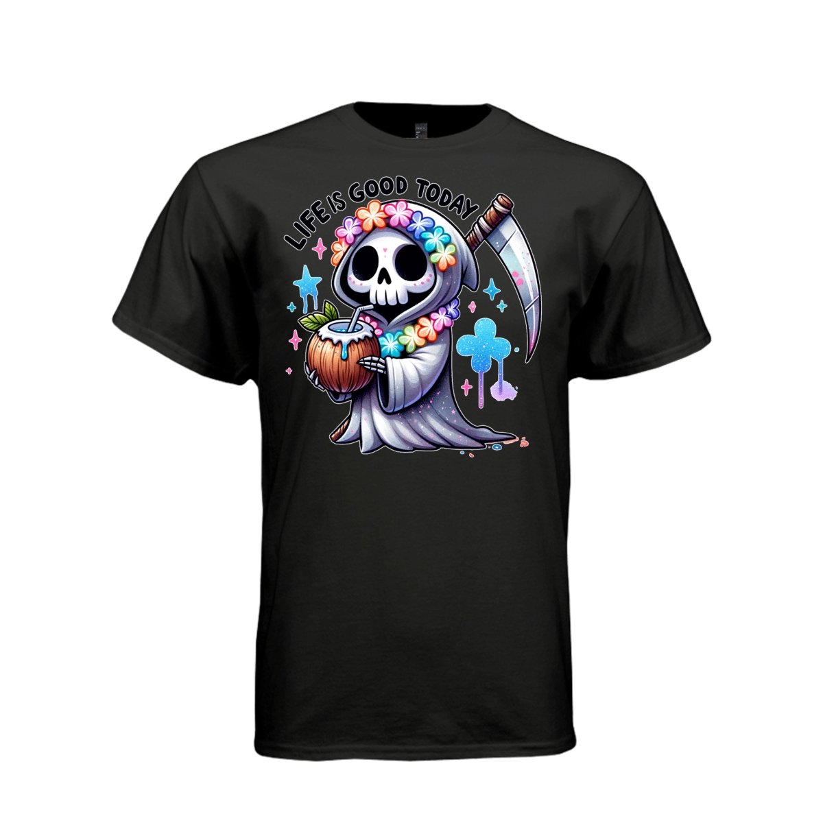 Candy Reaper Cartoon Reaper Unisex Streetwear Tee - 518 - Project Hood