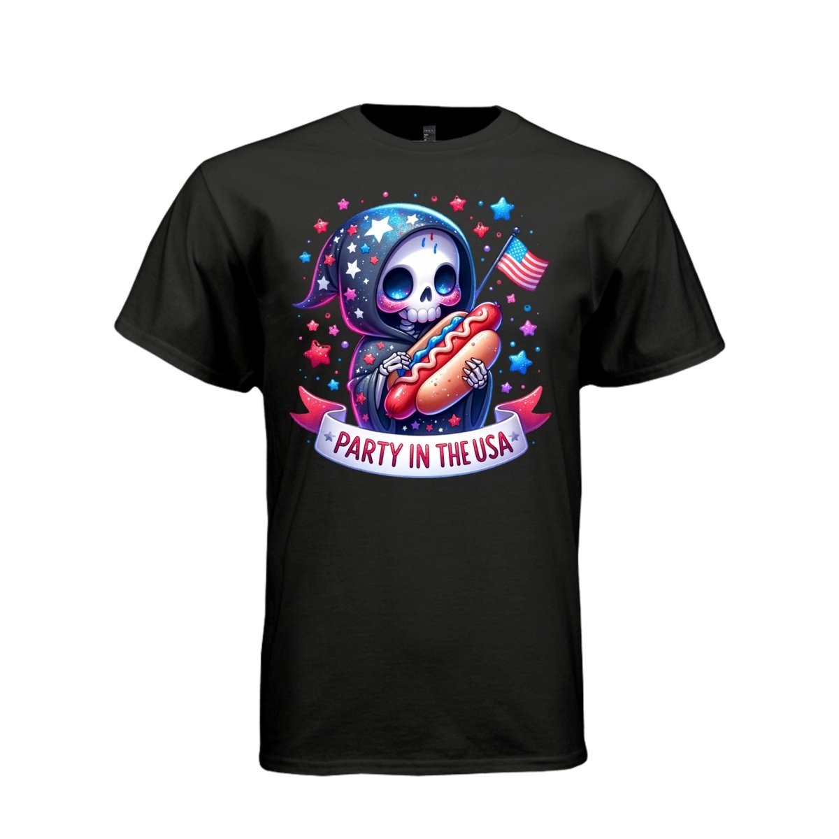 Candy Reaper Cartoon Reaper Unisex Streetwear Tee - 542 - Project Hood