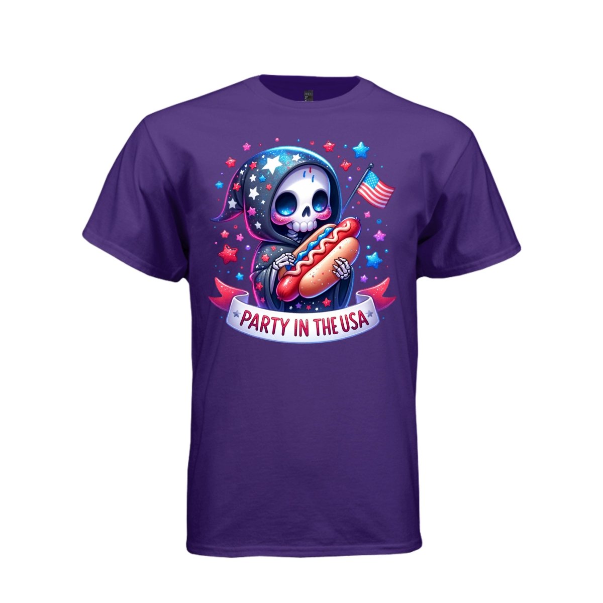 Candy Reaper Cartoon Reaper Unisex Streetwear Tee - 542 - Project Hood