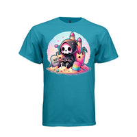 Candy Reaper Cartoon Reaper Unisex Streetwear Tee - 558 - Project Hood