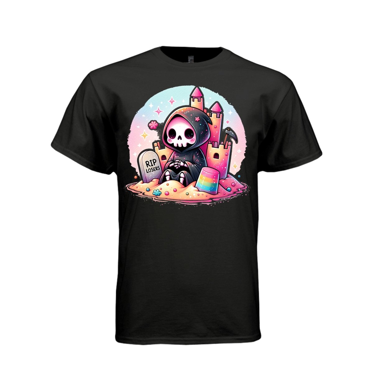 Candy Reaper Cartoon Reaper Unisex Streetwear Tee - 558 - Project Hood