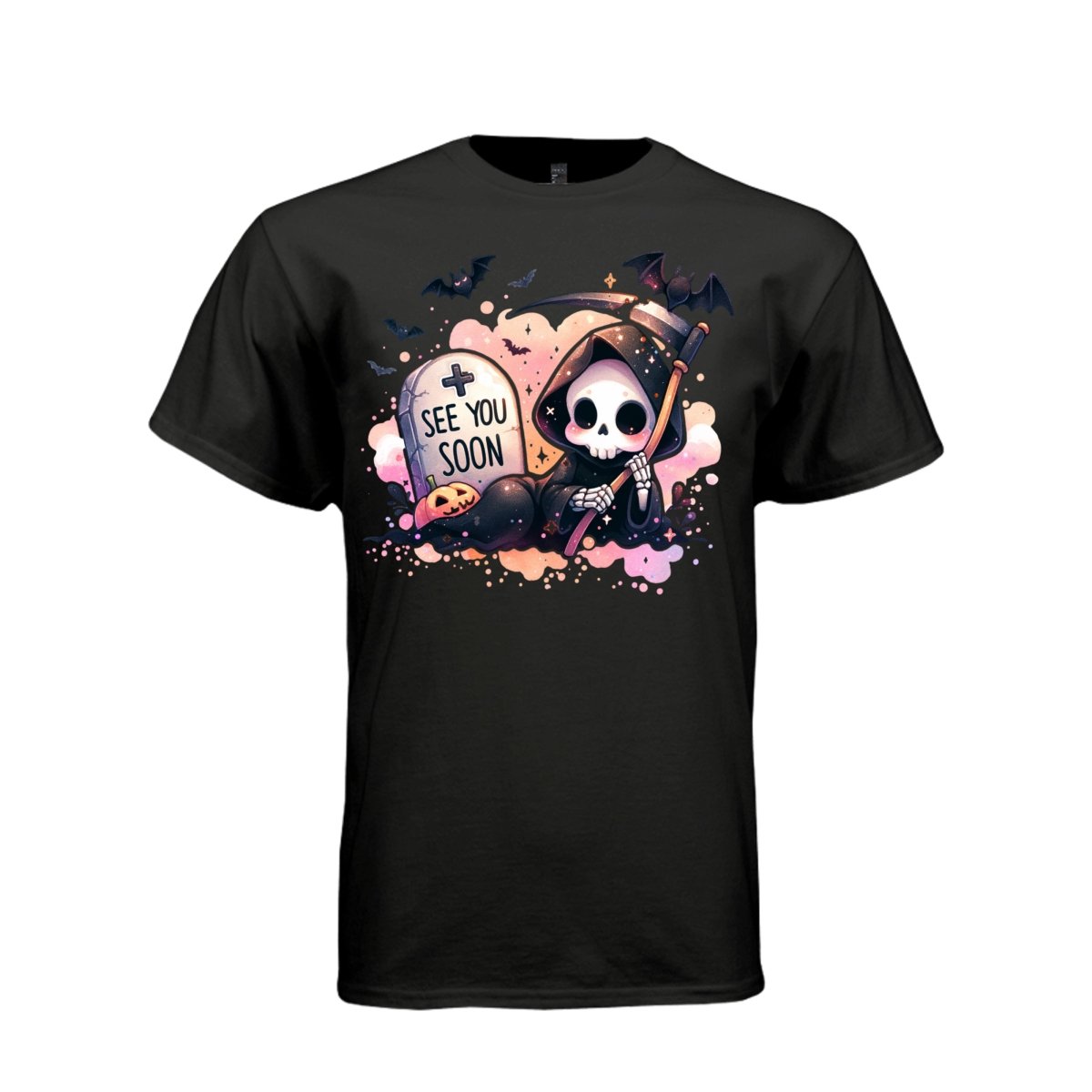 Candy Reaper Cartoon Reaper Unisex Streetwear Tee - 564 - Project Hood