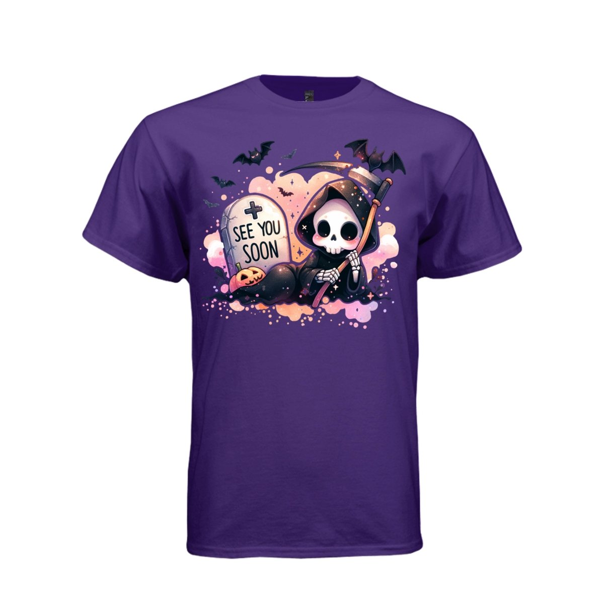 Candy Reaper Cartoon Reaper Unisex Streetwear Tee - 564 - Project Hood