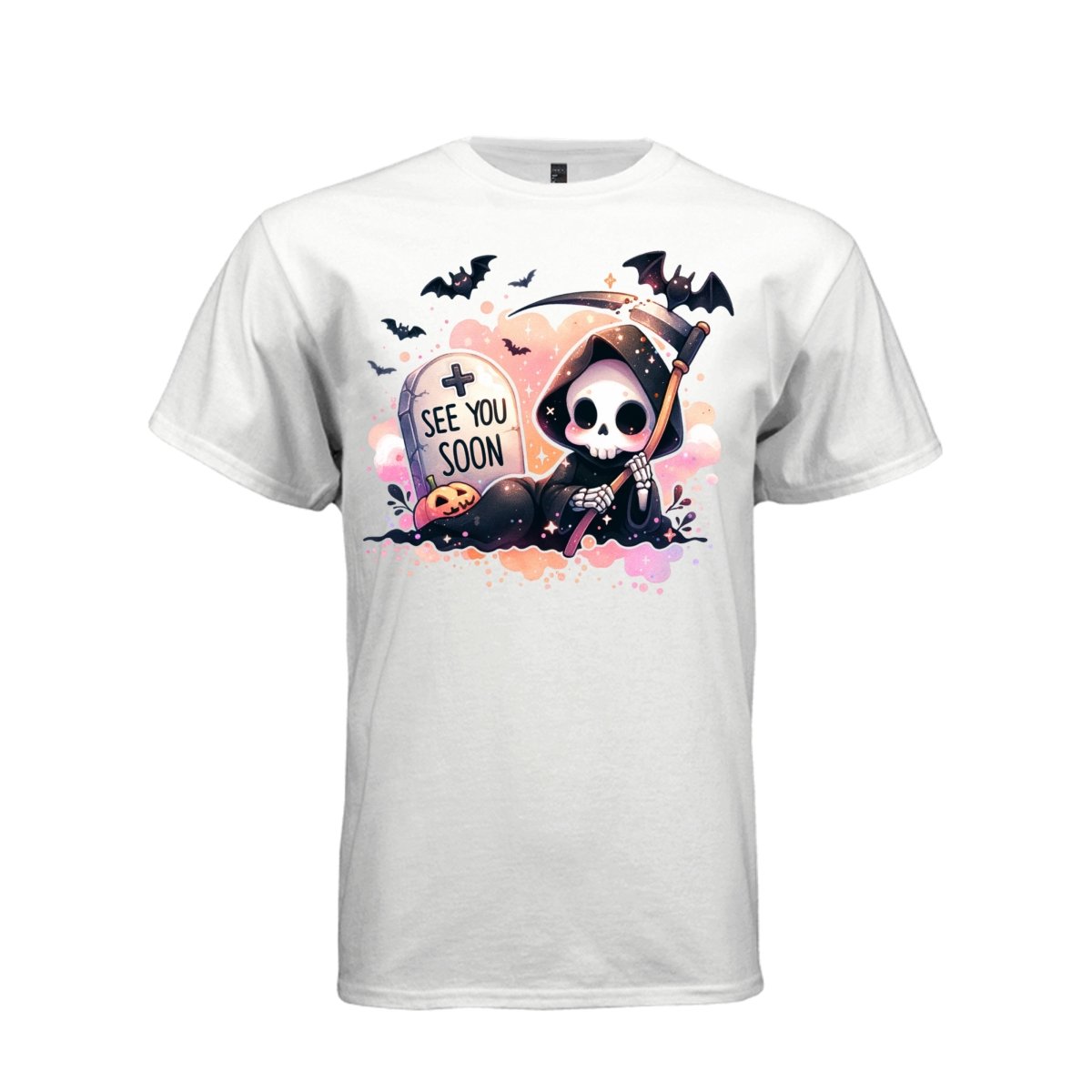 Candy Reaper Cartoon Reaper Unisex Streetwear Tee - 564 - Project Hood