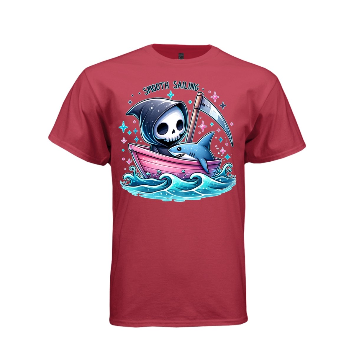 Candy Reaper Cartoon Reaper Unisex Streetwear Tee - 567