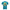 SOUL FULL OF SUNSHINE tee in teal, front, creepy cute reaper beach sunset graphic tee for her - Project Hood