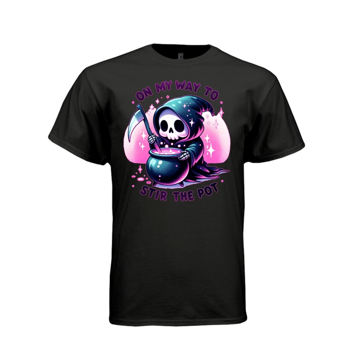 Candy Reaper Cartoon Reaper Unisex Streetwear Tee - 580 - Project Hood