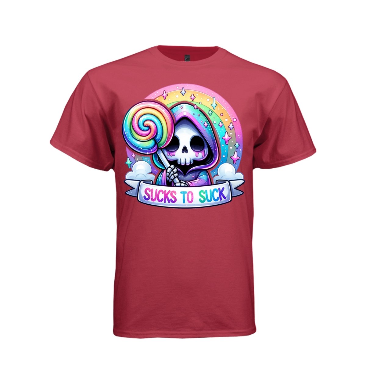 Candy Reaper Cartoon Reaper Unisex Streetwear Tee - 582