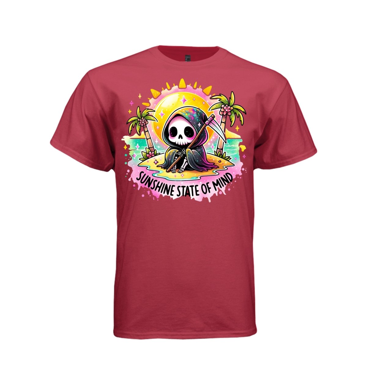 Candy Reaper Cartoon Reaper Unisex Streetwear Tee - 585