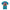 THIS IS FINE tee in teal, front, creepy cute reaper coffee and flames graphic tee for her - Project Hood