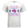 CARELESS MIND Y2K Brain Vaporwave Graphic T-Shirt | Unisex Streetwear 304 - Project Hood