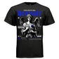 CELESTIAL DESPAIR Gothic Angel Blue Rose Oversized Streetwear T-Shirt | Project Hood 86 - Project Hood