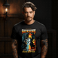 Celestial Showdown Angel vs Demon Oversized Streetwear T-Shirt — Choose Your Side Graphic Tee 7 - Project Hood
