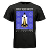CEO OF WEIRD SOCIETY Y2K Space Shuttle Globe Graphic T-Shirt | Unisex Streetwear 307 - Project Hood