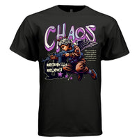 CHAOS Angel Rebirth Renewal Gun Halo Oversized Streetwear T-Shirt | Project Hood 140 - Project Hood
