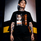 CHAOTIC MIND Y2K Foil Mask Portrait Graphic T-Shirt | Unisex Streetwear 313 - Project Hood