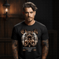 CHASER Tattooed Angel Praying Dreads Gold Chain Oversized Streetwear T-Shirt | Project Hood 145 - Project Hood