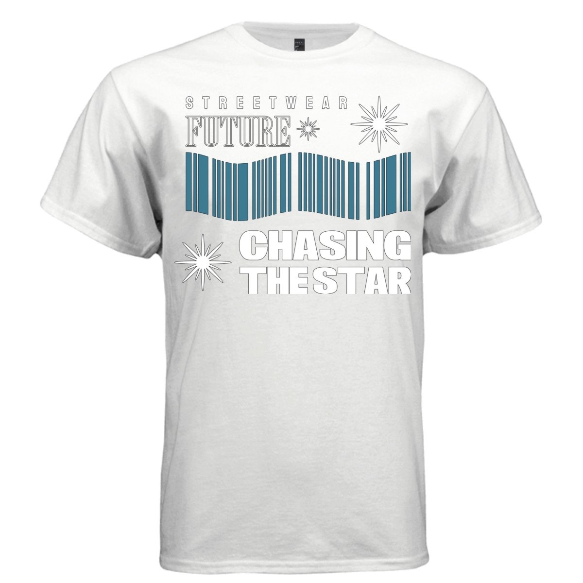 CHASING THE STARS Y2K Future Starburst Graphic T-Shirt | Unisex Streetwear 317 - Project Hood
