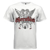CHERUBIN Twin Guardian Angels Globe Oversized Streetwear T-Shirt | Project Hood 153 - Project Hood