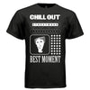 CHILL OUT BEST MOMENT Y2K Outline Statue Best Moment Graphic T-Shirt | Unisex Streetwear 322 - Project Hood