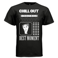 CHILL OUT BEST MOMENT Y2K Outline Statue Best Moment Graphic T-Shirt | Unisex Streetwear 322 - Project Hood