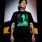 CONFIDENTIALITY Y2K Hooded Figure Tech Poem Graphic T-Shirt | Unisex Streetwear 331 - Project Hood