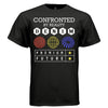 CONFRONTED BY REALITY Y2K Denim Globe Outline Graphic T-Shirt | Unisex Streetwear 332 - Project Hood