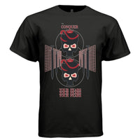 CONQUER YOUR FEARS Y2K Crowned Skull Graphic T-Shirt | Unisex Streetwear 335 - Project Hood
