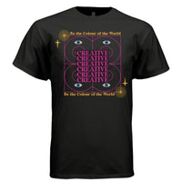 CREATIVE Y2K Stacked Type Eyes Graphic T-Shirt | Unisex Streetwear 343 - Project Hood