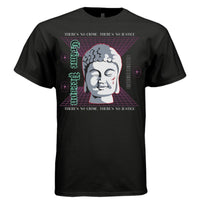 CRIME Y2K Buddha Grid Graphic T-Shirt | Unisex Streetwear 346 - Project Hood