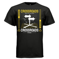 CROSSROADS Y2K World Map Signpost Graphic T-Shirt | Unisex Streetwear 347 - Project Hood