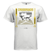 CROSSROADS Y2K World Map Signpost Graphic T-Shirt | Unisex Streetwear 347 - Project Hood