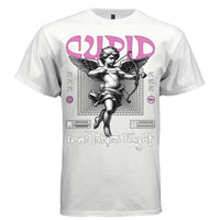 CUPID Love Takes Flight Bow Arrow Angel Oversized Streetwear T-Shirt | Project Hood 177 - Project Hood