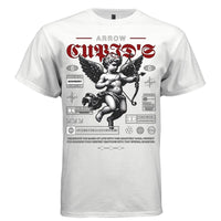 CUPID'S ARROW Cherub Bow Parental Advisory Oversized Streetwear T-Shirt | Project Hood 88 - Project Hood