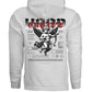 CUPIDS ARROW Old English Cupid Bow Red Oversized Hoodie | Project Hood 87 - Project Hood