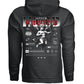 CUPIDS ARROW Old English Cupid Bow Red Oversized Hoodie | Project Hood 87 - Project Hood