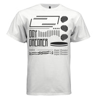 DAY DREAMER Y2K Stencil Globe Graphic T-Shirt | Unisex Streetwear 352 - Project Hood