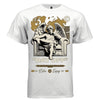DAY OFF Angel Armchair World Map Gold Oversized Streetwear T-Shirt | Project Hood 143 - Project Hood