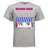 DECISIONS MAKER Y2K Profile Head Graphic T-Shirt | Unisex Streetwear 359 - Project Hood