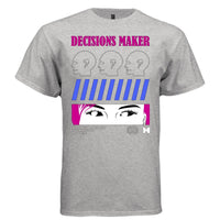 DECISIONS MAKER Y2K Profile Head Graphic T-Shirt | Unisex Streetwear 359 - Project Hood