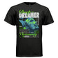 DEEP DREAMER Y2K Liquid Chrome Graphic T-Shirt | Unisex Streetwear 361 - Project Hood
