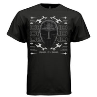 DEFEND THE EMPIRE Y2K Knight Mask Graphic T-Shirt | Unisex Streetwear 362 - Project Hood