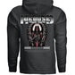 DEMISE Grim Reaper Skeleton Wings Sword Red Blood Oversized Hoodie | Project Hood 144 - Project Hood