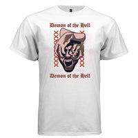 DEMON OF THE HELL Y2K Screaming Face Graphic T-Shirt | Unisex Streetwear 365 - Project Hood