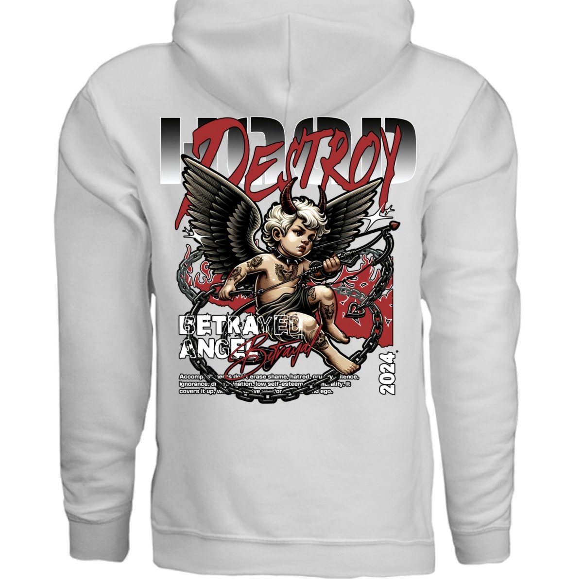 DESTROY Oversized Streetwear Hoodie | Project Hood 41 - Project Hood
