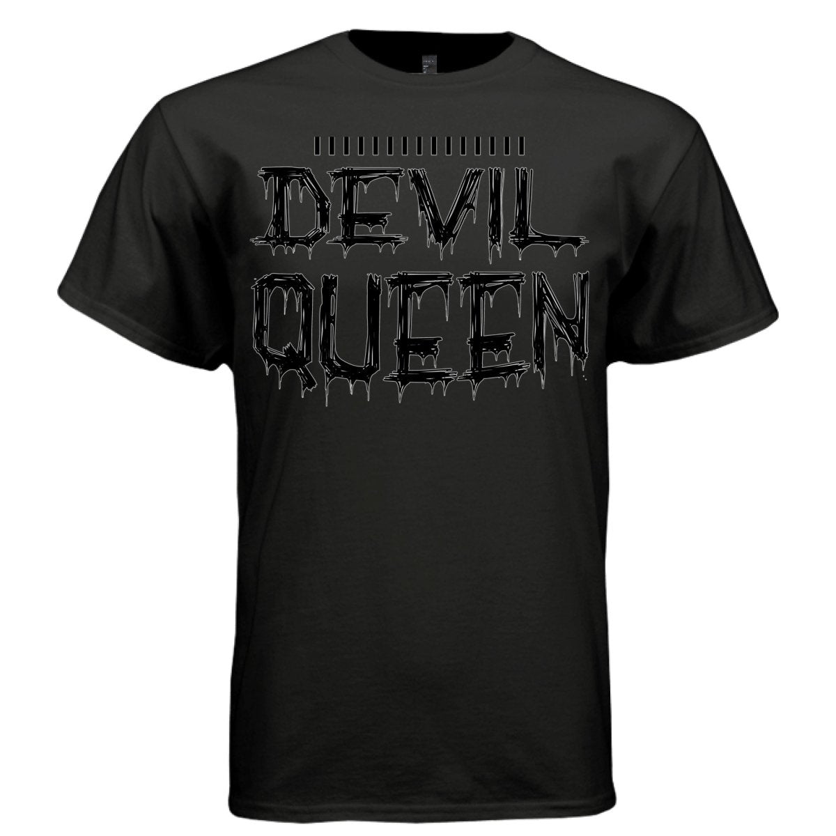 DEVIL QUEEN Y2K Dripping Type Graphic T-Shirt | Unisex Streetwear 377 - Project Hood