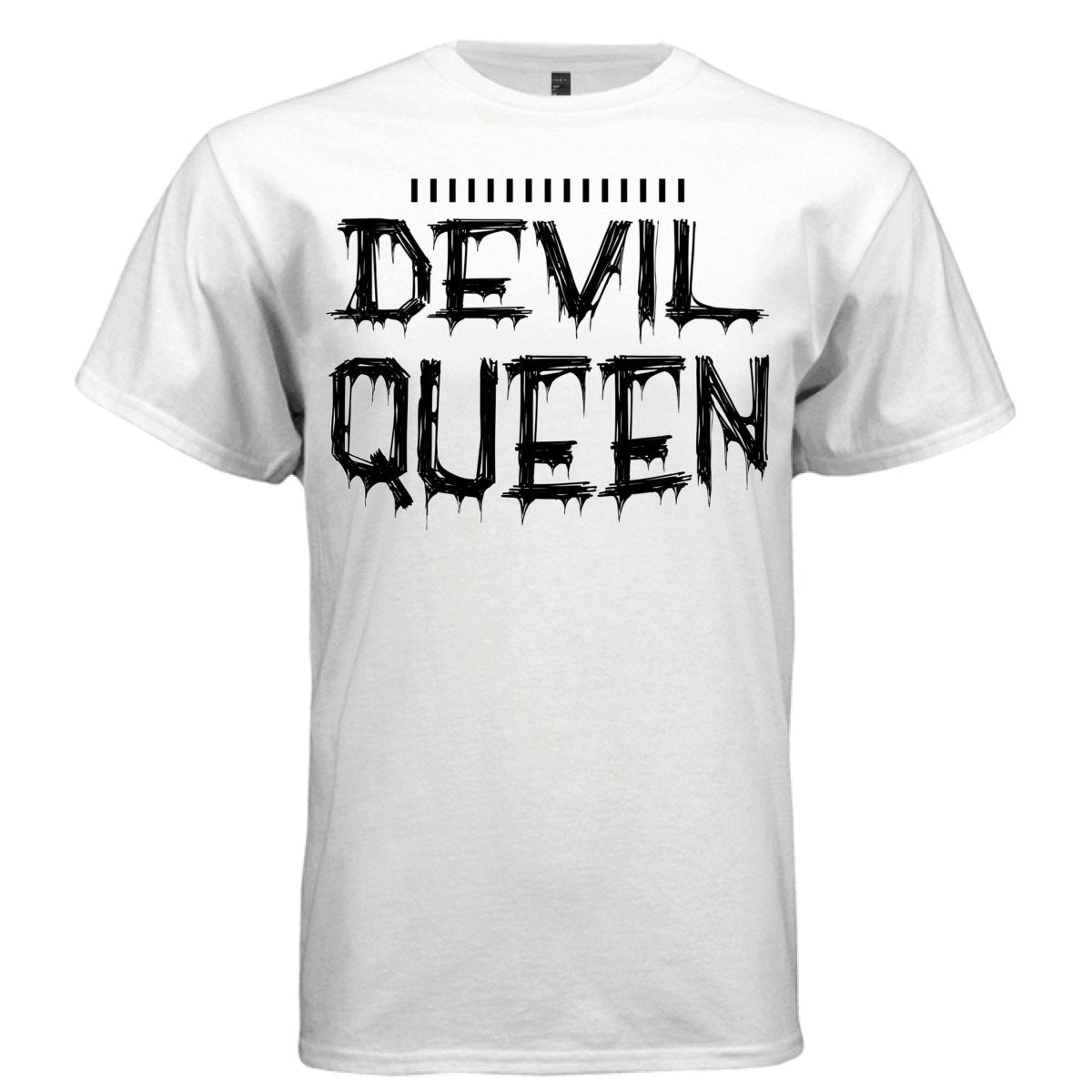 DEVIL QUEEN Y2K Dripping Type Graphic T-Shirt | Unisex Streetwear 377 - Project Hood