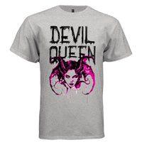 DEVIL QUEEN Y2K Horned Woman Graphic T-Shirt | Unisex Streetwear 376 - Project Hood