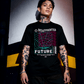 DISAPPOINTED Y2K Wireframe Vortex Graphic T-Shirt | Unisex Streetwear 381 - Project Hood