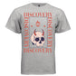 DISCOVERY Y2K Horned Skull Graphic T-Shirt | Unisex Streetwear 383 - Project Hood